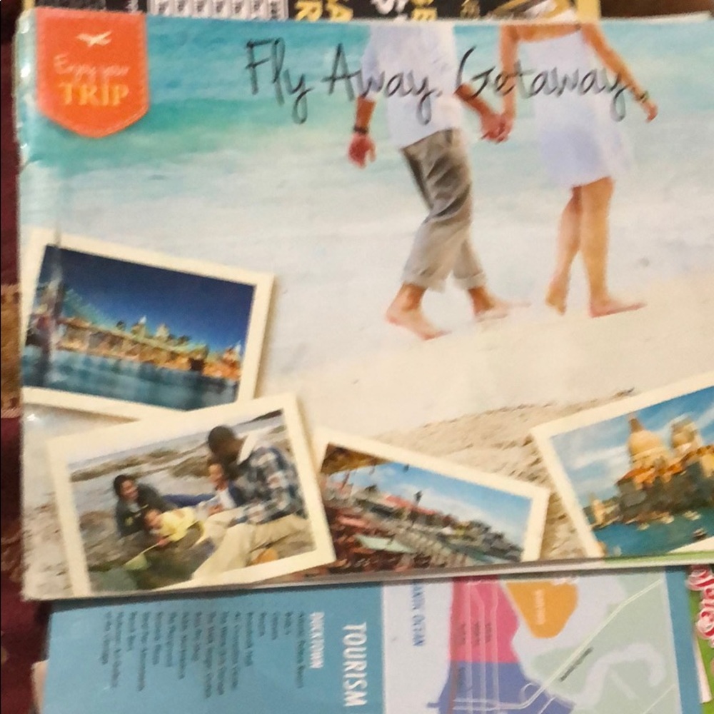 vouchers for round trip tix or hotel discounts